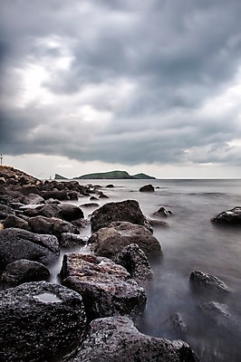 포토 JPG 주간 구름 바다 풍경 사람없음 야외 제주도 돌_바위 장노출 차귀도 국내포토 자연요소 섬 한국 촬영기법 파일형식