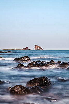 포토 JPG 주간 바다 풍경 사람없음 야외 제주도 돌 바위 장노출 형제섬 국내포토 자연요소 섬 한국 촬영기법 돌_바위 파일형식