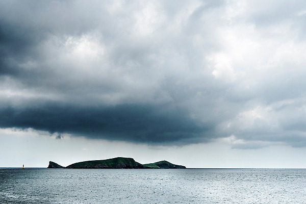 포토 JPG 주간 바다 섬 풍경 사람없음 야외 제주도 먹구름 차귀도 국내포토 자연요소 한국 파일형식 구름_자연