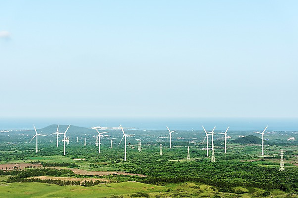 포토 JPG 주간 바다 풍경 사람없음 야외 제주도 풍력에너지 국내포토 자연요소 한국 그린에너지 파일형식
