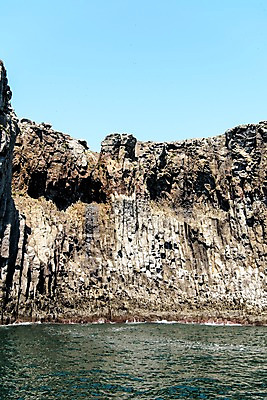 포토 JPG 주간 바다 풍경 사람없음 야외 제주도 주상절리 범섬 국내포토 자연요소 섬 한국 파일형식
