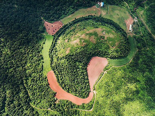 포토 JPG 주간 나무 풍경 사람없음 야외 하이앵글 제주도 숲 오름 항공촬영 문도지오름 국내포토 자연요소 식물 뷰포인트 한국 파일형식