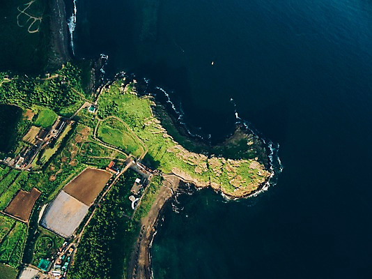 포토 JPG 주간 바다 풍경 사람없음 야외 하이앵글 제주도 항공촬영 용머리해안 국내포토 자연요소 뷰포인트 한국 서귀포 파일형식