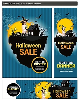 PSD 서양인 배너 배너템플릿 여자 기념일 가로배너 ZIP 포스터 세로배너 어린이 호박 한명 세트 세일 할로윈 현수막 거미줄 공포 박쥐 마녀모자 외국인 템플릿 모자 1 채소 포유류 사람 이벤트 가로 세로 파일형식