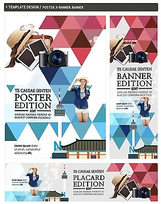 PSD 서양인 모자 배너 배너템플릿 여자 가로배너 ZIP 포스터 세로배너 안경 여행 한옥 한명 상반신 20대 성인 세트 카메라 여행가방 현수막 폴라로이드사진 남산타워 국내여행 외국인 템플릿 1 한국전통 잡화 고건축 가방 사람 청년 가로 세로 전자제품 폴라로이드 남산 파일형식