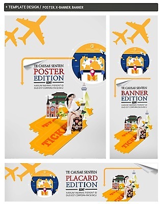 PSD 서양인 건축물 배너 배너템플릿 여자 가로배너 ZIP 포스터 세로배너 여행 세계지도 비행기 한명 앉기 20대 성인 세트 캐리어 현수막 티켓 외국인 템플릿 1 건축 지도 항공교통 모션 대중교통 사람 청년 가로 세로 세계 여행가방 파일형식