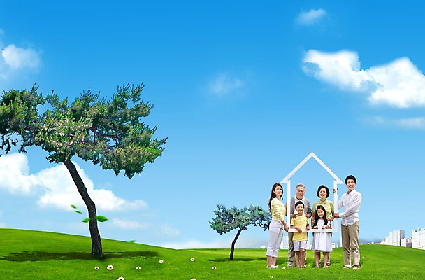 주간 PSD 나무 편집 편집이미지 여자 노년 남자 행복 어린이 가족 여러명 성인 야외 한국인 집모양 이미지편집 자연요소 모양 식물 감정 다수 관계 사람 동양인 파일형식