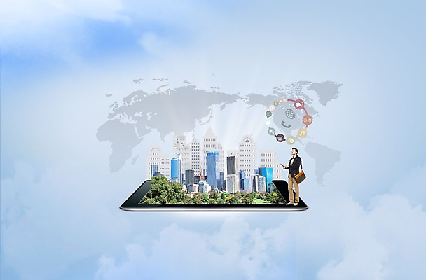 PSD 외국인 편집 편집이미지 남자 세계지도 비즈니스 한명 빌딩 성인 태블릿 도시 네트워크 이미지편집 1 지도 사람 인종 건물 전자제품 스마트기기 세계 파일형식