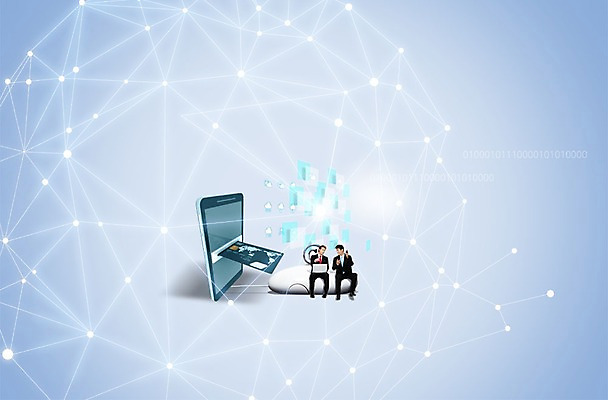 PSD 편집 편집이미지 남자 비즈니스 성인 두명 스마트폰 한국인 마우스 네트워크 신용카드 이미지편집 사람 동양인 금융 핸드폰 스마트기기 컴퓨터용품 파일형식