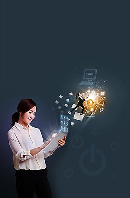 PSD 편집 편집이미지 여자 비즈니스 성인 두명 태블릿 한국인 비즈니스우먼 네트워크 이미지편집 사람 동양인 전자제품 스마트기기 직장인 파일형식