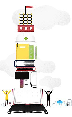 PSD 구름 남자 일러스트 회사 노동자 성인 두명 책 깃발 못 망치 헬멧 화합 톱 노사화합 노사관계 노사협력 국내일러스트 자연요소 직업 비즈니스 사람 공구 보호장비 파일형식