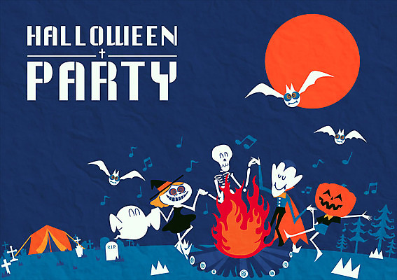 음표 일러스트 해골 사람없음 손잡기 할로윈 춤 무덤 유령 모닥불 마녀 박쥐 마녀모자 마녀복장 드라큘라 잭오랜턴 국내일러스트 AI파일 모자_잡화 기호 음악 포유류 모션 불 문화예술 뼈 이벤트의상 파일형식 벡터