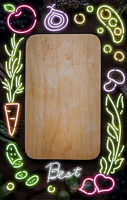 PSD ZIP 채소 양파 조명 오이 프레임 사람없음 빛 반짝임 버섯 당근 사과 완두콩 네온 영상 나무도마 비트 프레임일러스트 시네마그래프 네온아트 국내일러스트 과일 일러스트 모션 콩 뿌리채소 도마 목재 파일형식