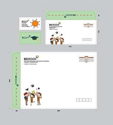 템플릿 여자 남자 교복 학사모 졸업 학교 청소년 명함 명함템플릿 서류봉투 편지봉투 여러명 세트 패키지 봉투템플릿 우편봉투 비즈디자인 봉투디자인 이미지템플릿 AI파일 모자_잡화 옷 교육 다수 봉투 사람 편지 우편물 파일형식 벡터