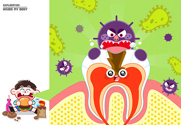 남자 음료 어린이 신체 일러스트 인체모형 한명 쿠키 햄버거 치아 군것질 박테리아 국내일러스트 AI파일 1 의학 디저트 패스트푸드 사람 모형 소화기관 파일형식 벡터