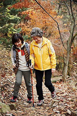 포토 JPG 주간 전신 여자 노년 딸 40대 단풍 단풍나무 모녀 엄마 미소 성인 야외 두명 앞모습 걷기 화목 등산 한국인 가을 가족라이프 60대 오르기 단풍놀이 여자만 아차산 국내포토 자연요소 나무 라이프스타일 계절 뷰포인트 중년 컨셉 잎 가족 모션 산 서울 표정 사람 동양인 소풍 트래킹 파일형식