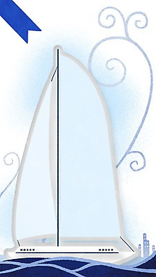 PSD 교통수단 요트 일러스트 프레임 사람없음 강 공백 프레임일러스트 카피스페이스 국내일러스트 교통 배_교통 파일형식