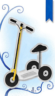 PSD 교통수단 일러스트 프레임 사람없음 공백 퀵보드 프레임일러스트 카피스페이스 국내일러스트 교통 파일형식