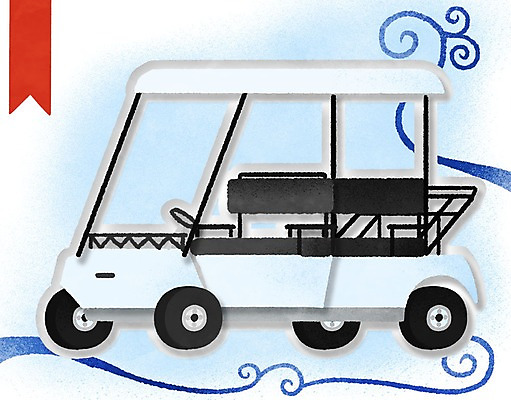 PSD 교통수단 일러스트 프레임 사람없음 공백 골프카트 프레임일러스트 카피스페이스 국내일러스트 교통 골프용품 파일형식