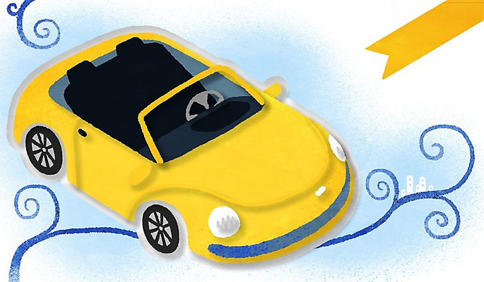 PSD 교통수단 일러스트 자동차 프레임 사람없음 공백 오픈카 프레임일러스트 카피스페이스 국내일러스트 육상교통 교통 승용차 파일형식