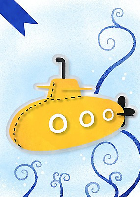 PSD 교통수단 일러스트 프레임 사람없음 공백 잠수함 프레임일러스트 카피스페이스 국내일러스트 교통 파일형식