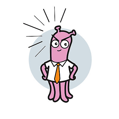 셔츠 일러스트 비즈니스 넥타이 사람없음 비즈니스라이프 외계인 직장인 몬스터 국내일러스트 AI파일 직업 라이프스타일 잡화 상의 미확인물체 파일형식 벡터