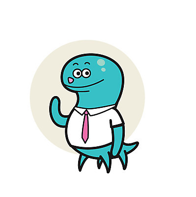 셔츠 일러스트 비즈니스 넥타이 사람없음 비즈니스라이프 외계인 직장인 몬스터 국내일러스트 AI파일 직업 라이프스타일 잡화 상의 미확인물체 파일형식 벡터