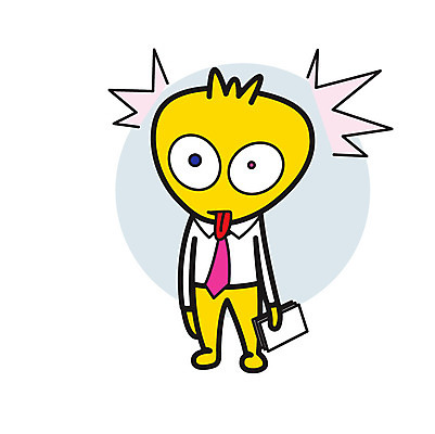 종이 셔츠 일러스트 비즈니스 넥타이 사람없음 비즈니스라이프 외계인 직장인 몬스터 국내일러스트 AI파일 직업 라이프스타일 잡화 상의 미확인물체 파일형식 벡터