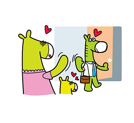 셔츠 서류가방 일러스트 비즈니스 가족 넥타이 사람없음 비즈니스라이프 외계인 인사 직장인 출근 몬스터 국내일러스트 AI파일 직업 라이프스타일 잡화 상의 가방 관계 미확인물체 예절 출퇴근 파일형식 벡터