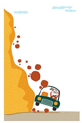 남자 일러스트 자동차 한명 성인 운전 위험 자연재해 사건 프레임일러스트 국내일러스트 AI파일 1 육상교통 컨셉 모션 프레임 사람 재해 파일형식 벡터