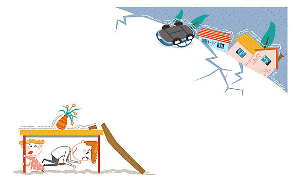 나무 여자 남자 화분 어린이 일러스트 식탁 주택 성인 두명 위험 땅 자연재해 사건 대피 지진 프레임일러스트 국내일러스트 AI파일 식물 컨셉 탁자 프레임 사람 건물 재해 파일형식 벡터