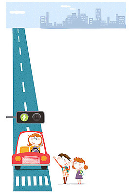 여자 남자 도로 어린이 일러스트 자동차 성인 세명 횡단보도 위험 신호등 사건 안전운전 스쿨존 프레임일러스트 국내일러스트 AI파일 길 육상교통 컨셉 교통시설 프레임 사람 보행로 교통안전 파일형식 벡터