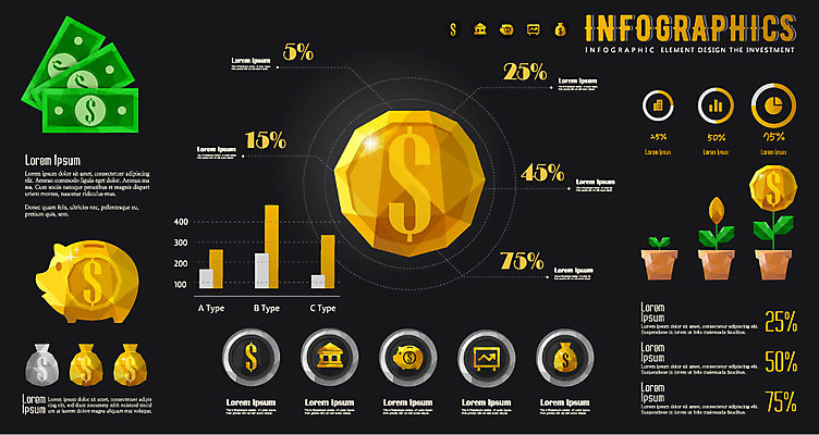 화분 돈 일러스트 그래프 사람없음 경제 새싹 달러 인포그래픽 돼지저금통 화폐기호 돈자루 금융의날 국내일러스트 AI파일 식물 기호 저금통 재산 화폐 파일형식 벡터 법정기념일
