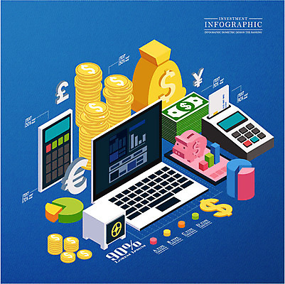 돈 일러스트 그래프 사람없음 경제 노트북 달러 동전 인포그래픽 돼지저금통 계산기 화폐기호 돈자루 금고 아이소메트릭 금융의날 국내일러스트 AI파일 기호 문구용품 전자제품 장비 저금통 재산 화폐 파일형식 벡터 법정기념일