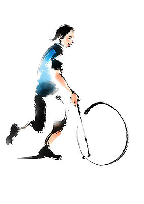 전신 PSD 한국전통 남자 일러스트 캘리그라피 한명 달리기 전통놀이 굴렁쇠 국내일러스트 1 전통 모션 놀이 한국 사람 놀이용품 파일형식