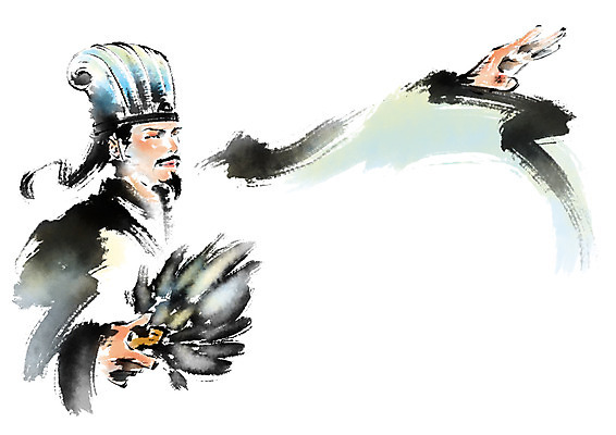 PSD 남자 일러스트 캘리그라피 한명 서기 상반신 성인 중국인 중국 위인 제갈량 성인남자한명만 삼국지 국내일러스트 외국인 1 아시아 모션 사람 동양인 역사 정치가 남자한명만 성인남자만 파일형식