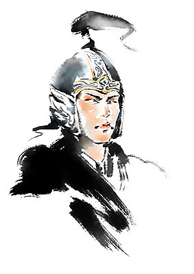 PSD 남자 일러스트 캘리그라피 한명 서기 상반신 성인 중국인 중국 위인 장군 조운 성인남자한명만 국내일러스트 투구모자 외국인 직업 1 아시아 모션 사람 동양인 보호장비 남자한명만 성인남자만 파일형식