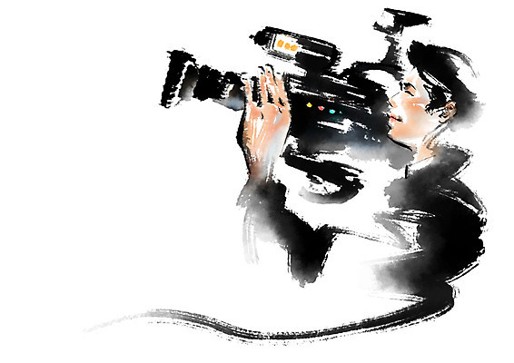 PSD 남자 일러스트 캘리그라피 한명 서기 상반신 성인 카메라 카메라맨 성인남자한명만 국내일러스트 1 모션 사람 전자제품 사진사 남자한명만 성인남자만 파일형식