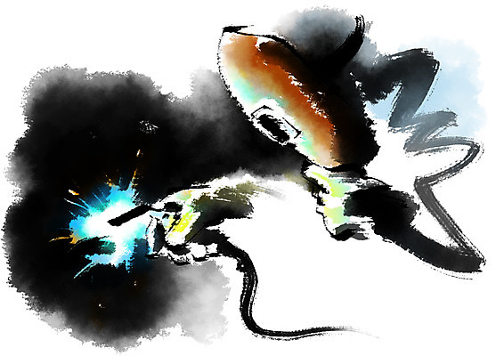 PSD 남자 일러스트 캘리그라피 한명 서기 상반신 성인 용접 용접공 용접마스크 성인남자한명만 국내일러스트 직업 1 모션 마스크 사람 남자한명만 성인남자만 파일형식