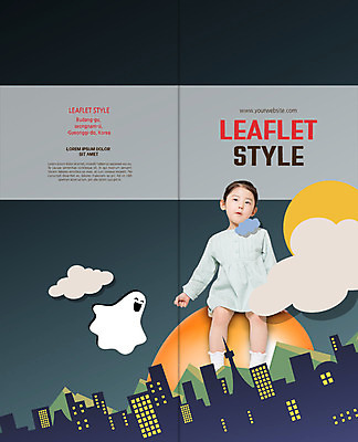 전신 PSD 템플릿 편집 표지디자인 북디자인 출판디자인 여자 표지 어린이 리플렛 2단접지 북커버 한명 앉기 팜플렛 앞모습 할로윈 한국인 달 유령 소녀한명만 이미지템플릿 자연요소 1 뷰포인트 모션 사람 동양인 여자한명만 소녀만 파일형식