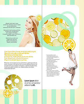 전신 PSD 서양인 템플릿 편집 우먼라이프 표지디자인 북디자인 출판디자인 여자 내지 리플렛 2단접지 북커버 팜플렛 상반신 20대 성인 두명 뷰티 레몬 피부관리 마스크팩 이미지템플릿 외국인 라이프스타일 과일 사람 청년 팩 파일형식