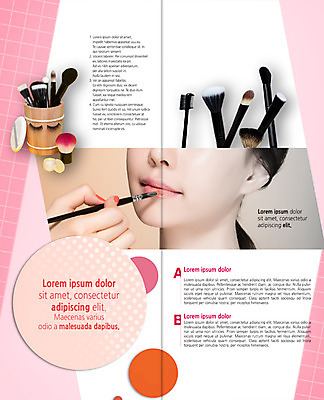 PSD 템플릿 편집 우먼라이프 표지디자인 북디자인 출판디자인 여자 내지 얼굴 리플렛 2단접지 북커버 한명 팜플렛 20대 성인 화장 뷰티 한국인 붓 퍼프 립브러쉬 인조속눈썹 의료성형뷰티 이미지템플릿 1 라이프스타일 사람 동양인 청년 신체부위 속눈썹 메이크업브러쉬 파일형식