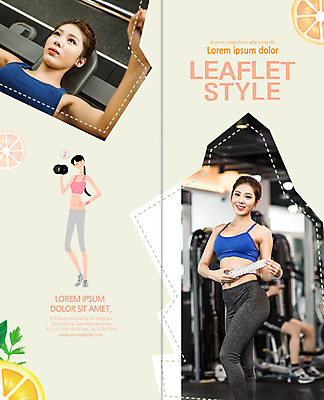 PSD 템플릿 편집 표지디자인 북디자인 출판디자인 여자 표지 리플렛 다이어트 2단접지 북커버 웃음 팜플렛 여러명 20대 성인 운동복 운동 헬스 아령 헬스장 한국인 레몬 허리사이즈 이미지템플릿 옷 다수 과일 표정 건강 사람 동양인 청년 사이즈 파일형식