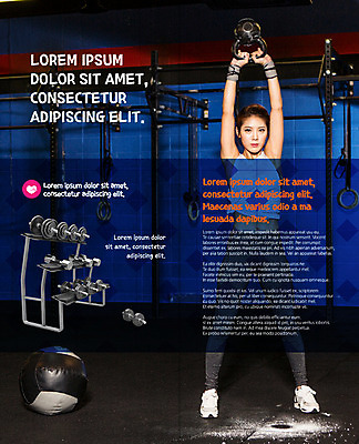 전신 PSD 템플릿 편집 표지디자인 북디자인 출판디자인 여자 내지 리플렛 2단접지 북커버 한명 서기 들기 팜플렛 20대 성인 운동복 운동 운동기구 헬스 아령 헬스장 한국인 이미지템플릿 1 옷 모션 건강 사람 동양인 청년 파일형식