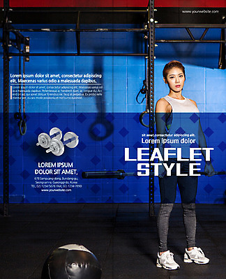 전신 PSD 템플릿 편집 표지디자인 북디자인 출판디자인 여자 표지 리플렛 2단접지 북커버 한명 서기 팜플렛 20대 성인 운동복 운동 헬스 아령 헬스장 한국인 이미지템플릿 1 옷 모션 건강 사람 동양인 청년 파일형식