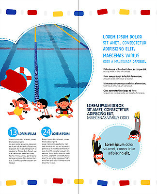 PSD 템플릿 편집 표지디자인 북디자인 출판디자인 여자 남자 내지 어린이 리플렛 2단접지 북커버 수영장 팜플렛 여러명 운동 수영 오리발 튜브 이미지템플릿 다수 건강 사람 수상스포츠 파일형식