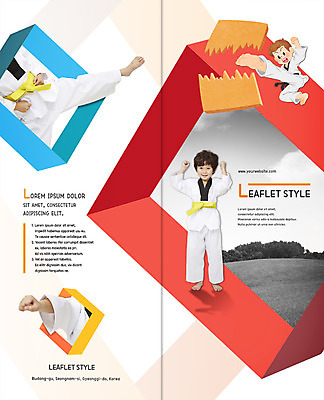 PSD 템플릿 편집 표지디자인 북디자인 출판디자인 표지 남자 어린이 리플렛 스포츠 2단접지 북커버 팜플렛 여러명 운동 파이팅 주먹 한국인 킥 태권도 태권도복 찌르기 격파 이미지템플릿 다수 모션 건강 도복 사람 동양인 격투기 파일형식