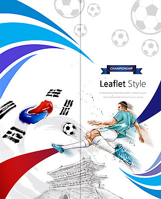PSD 템플릿 편집 표지디자인 북디자인 출판디자인 표지 남자 리플렛 스포츠 2단접지 북커버 축구공 축구선수 한명 팜플렛 성인 운동 축구 킥 태극기 숭례문 이미지템플릿 1 공 축구용품 모션 운동선수 한국 건강 사람 구기 국기 랜드마크 파일형식