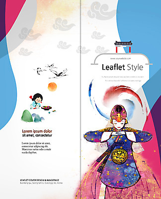 PSD 구름 템플릿 편집 한국전통 표지디자인 북디자인 출판디자인 여자 표지 리플렛 여행 2단접지 북커버 팜플렛 성인 두명 학 절 한복 태극 국내여행 홍살문 이미지템플릿 자연요소 전통 문양 조류 한국 사람 인사 전통의상 전통문 파일형식