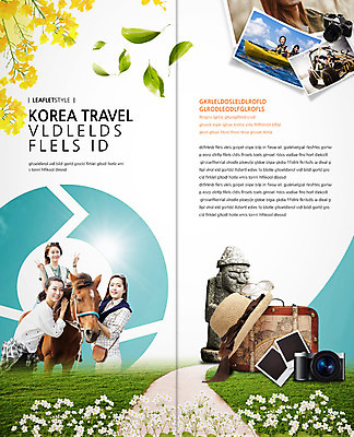PSD 템플릿 편집 표지디자인 북디자인 출판디자인 여자 내지 리플렛 여행 잎 2단접지 북커버 팜플렛 잔디 여러명 20대 성인 제주도 카메라 여행가방 한국인 말_동물 돌하르방 유채 카누 폴라로이드사진 고카트 국내여행 이미지템플릿 식물 꽃 다수 가방 포유류 한국 사람 동양인 청년 전자제품 수상스포츠 폴라로이드 파일형식